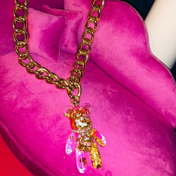 Teddy bear necklace - Picture 2 of 6